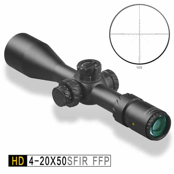 Discovery HD 4-20x50 SFIR rifle scope