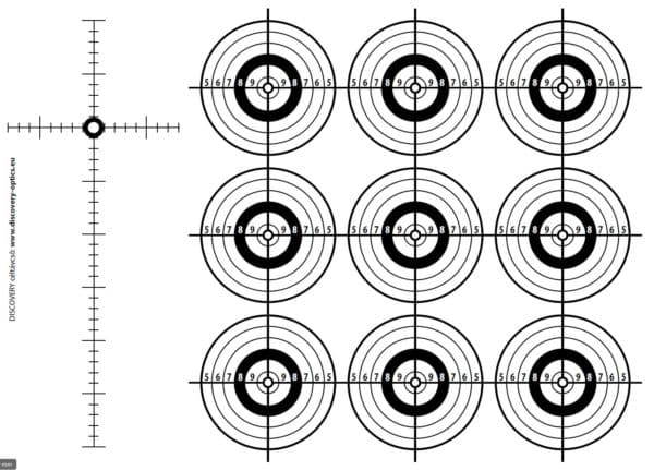 Shooting target can be printed in A4, free of charge