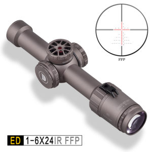 Discovery ED 1-6X24 IR FFP 2021NEW rifle scope