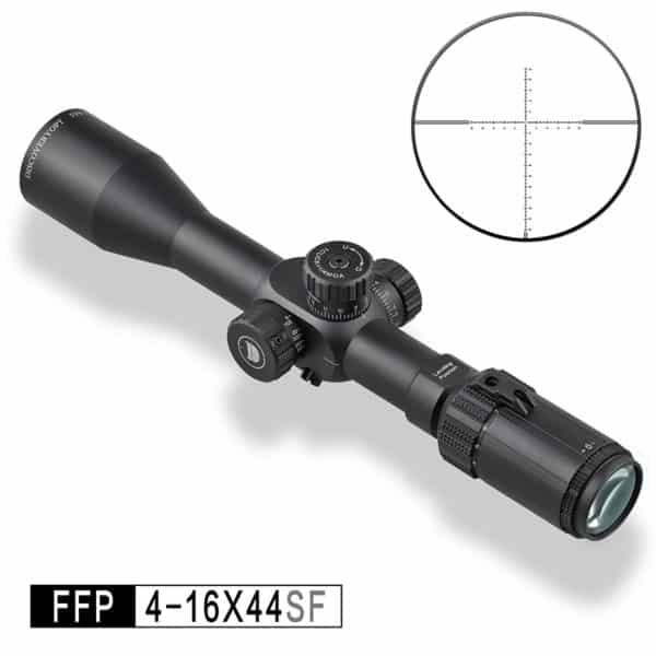 DISCOVERY FFP 4-16X44SF 2022 1/4MOA Oldalparallaxos céltávcső