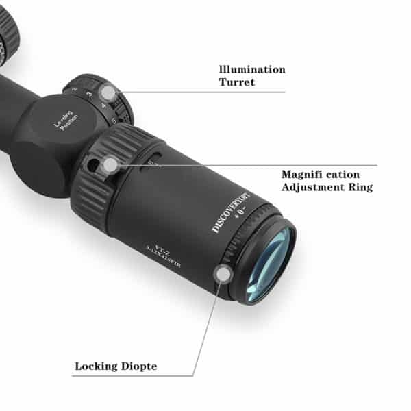 DISCOVERY VT-Z 3-12X42SFIR SFP 2022 1/4MOA Oldalparallaxos céltávcső