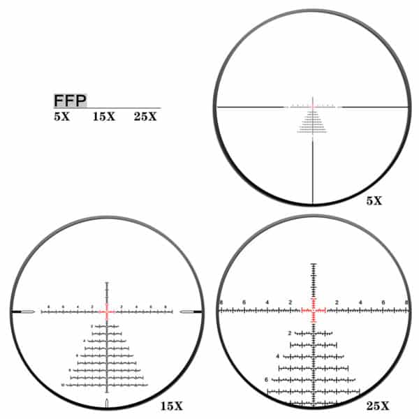 Discovery ED PRS 5-25x56SFIR 1/10MIL ZEROSTOP Oldalparallaxos céltávcső