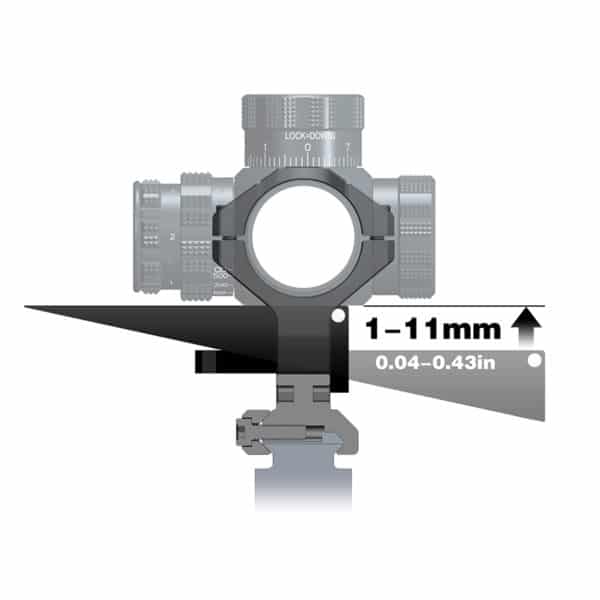 Discovery ED PRS 5-25x56SFIR 1/10MIL ZEROSTOP Oldalparallaxos céltávcső