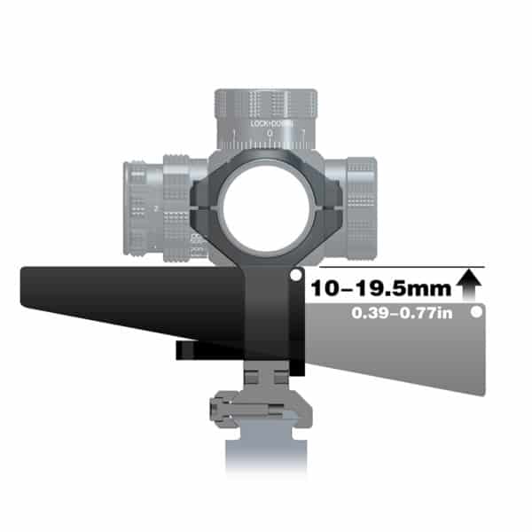 Discovery ED PRS 5-25x56SFIR 1/10MIL ZEROSTOP Oldalparallaxos céltávcső