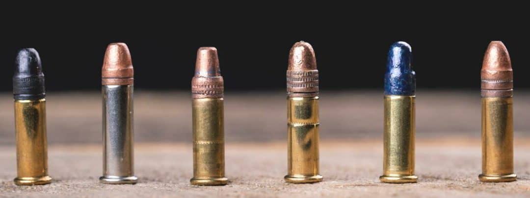 The most common recommended ammunition for 22LR caliber