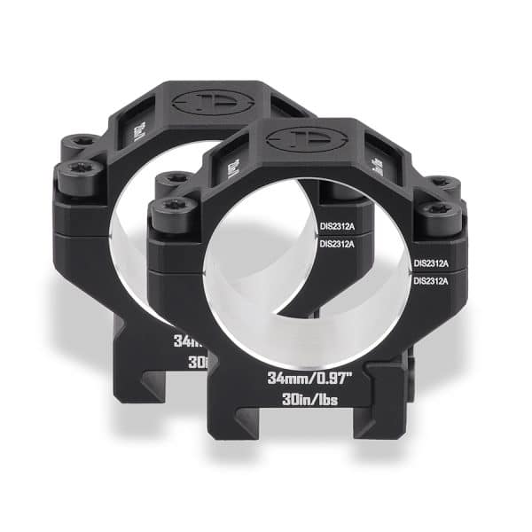 Discoveryopt premium 7075AL low mount 34mm 20mm picatinny