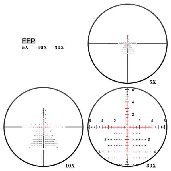 Discoveryopt HD GEN II 5-30X56SFIR FFP ZEROSTOP