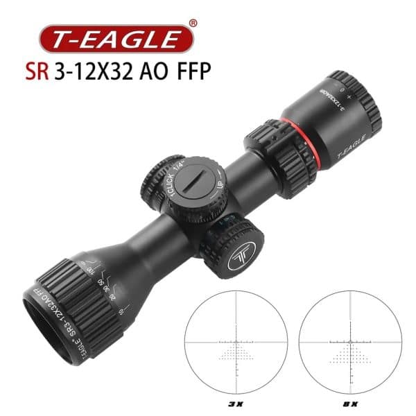 T-Eagle SR 3-12X32AO FFP IR