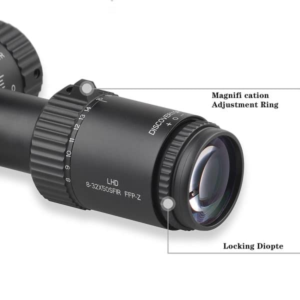 LHD 8-32X50SFIR FFP-Z-ZERO STOP