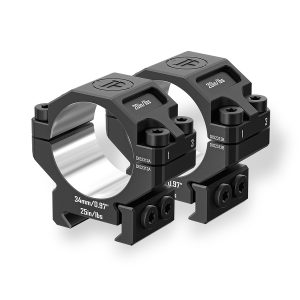 Discoveryopt premium 6061AL alacsony céltávcső szerelék 34mm tubushoz 20mm picatinny sínre