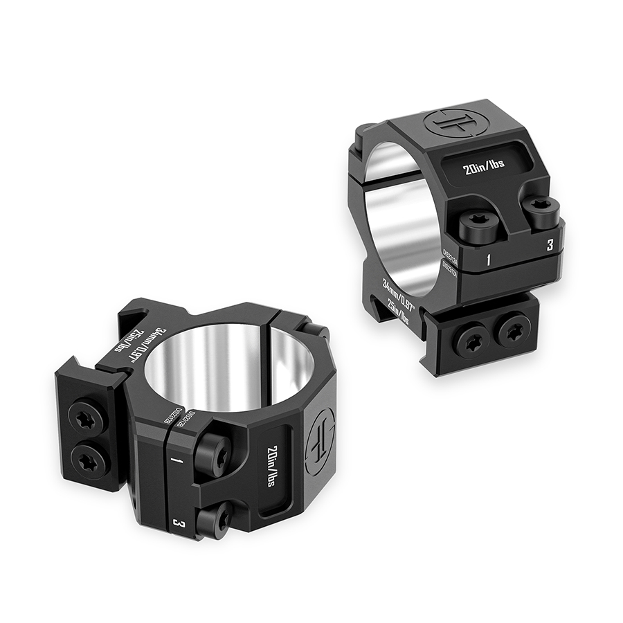 Discoveryopt premium 6061AL alacsony céltávcső szerelék 34mm tubushoz 20mm picatinny sínre